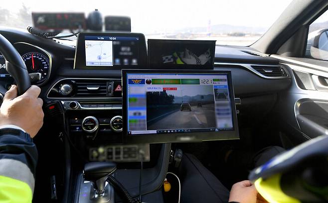 경찰 암행순찰차. 뉴시스