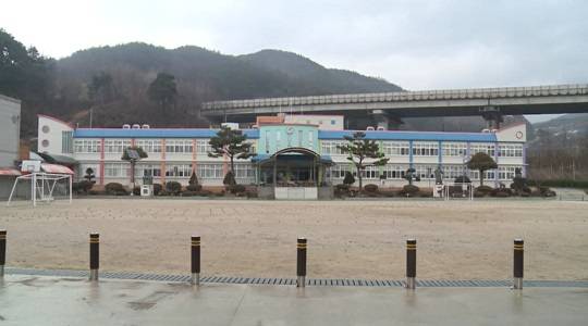 3년 전 경남 함양군 서하초등학교의 모습