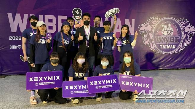 브랜드엑스코퍼레이션 젝시믹스, 글로벌 보디빌딩 대회 'WNBF 타이완' 대회 공식 후원.