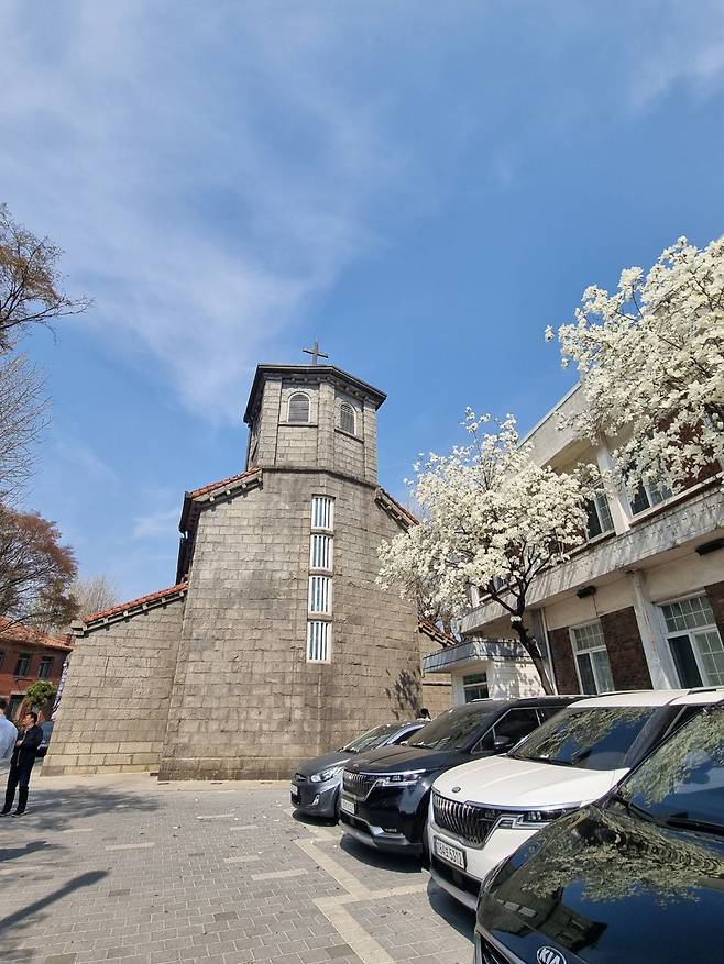 대한성공회 인천 내동교회. 성 누가병원(일명 영국병원)이 있던 자리에 6.25전쟁 후 건설됐다. /김한수 기자