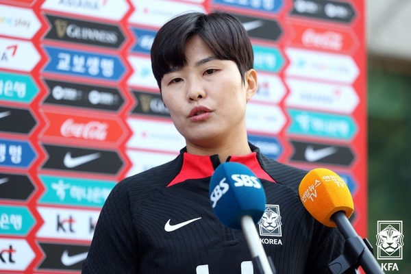 지소연(한국 여자 축구대표팀). 대한축구협회 제공