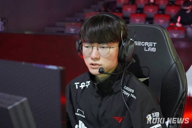 T1 ‘페이커’ 이상혁.&nbsp; &nbsp;쿠키뉴스DB