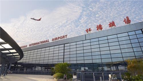 상하이 훙차오 공항 [신랑신문 캡처. 재판매 및 DB 금지]