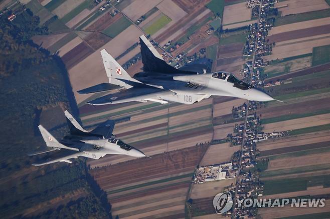 미그 29기 [AFP 연합뉴스 자료사진. 재판매 및 DB금지]