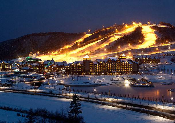 알펜시아 리조트.