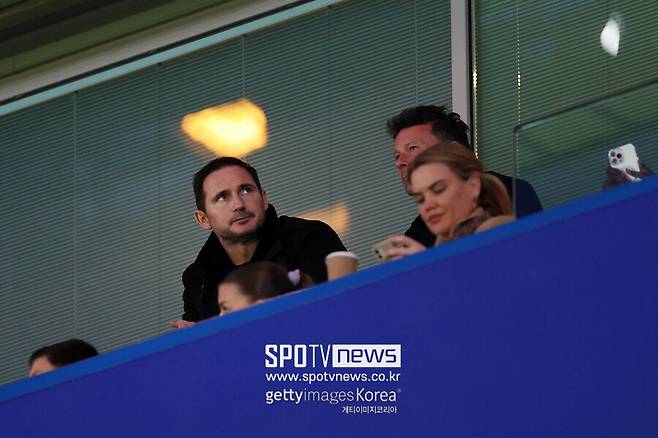 ▲ 스탬포드 브릿지에서 포착된 램파드 감독