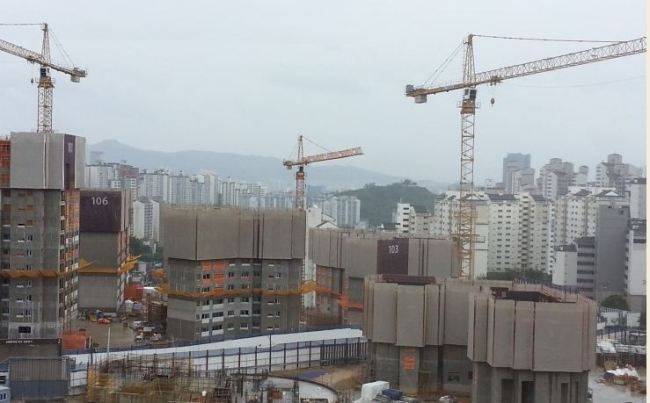 건설현장 모습. [헤럴드DB]