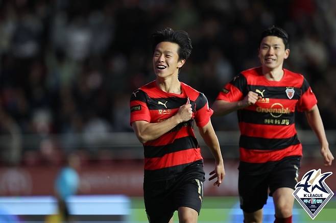 [서울=뉴시스]프로축구 포항 고영준. (사진=프로축구연맹 제공)