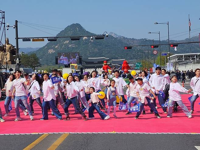 ‘2023 부활절 퍼레이드’ 행사. 사진 한교총 제공