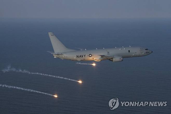 미국 해군의 P-8A 포세이돈 해상초계기 [미 국방부 제공. 재판매 및 DB 금지]