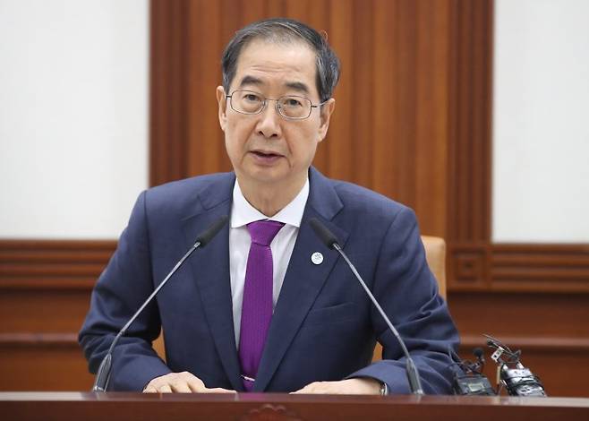 한덕수 국무총리. /사진=뉴시스화상