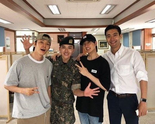 슈퍼주니어 동해, 려욱, 은혁, 시원