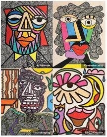 작가 지비지(ZiBEZI)의 작품들 [LA한국문화원 제공. 재판매 및 DB 금지]