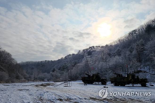 육군의 혹한기 훈련 모습  [육군 제공] yangdoo@yna.co.kr ※ 기사내용과 직접 관계 없는 자료사진임.