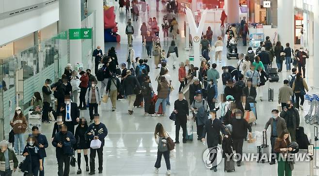 인천공항 여객터미널 [연합뉴스 자료사진]