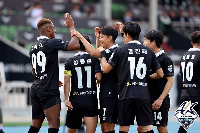 성남FC 선수들 [프로축구연맹 제공. 재판매 및 DB 금지]