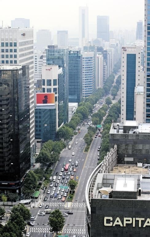 서울 강남구 테헤란로 일대. /조선DB