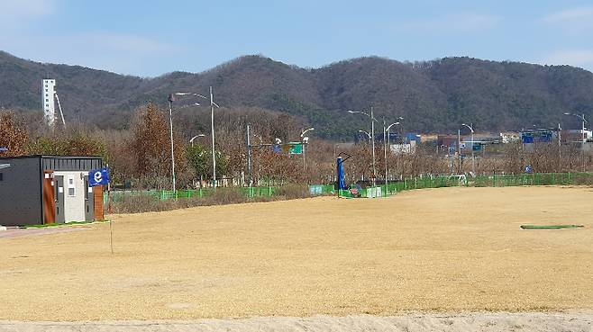 맹동파크골프장. 음성군 제공