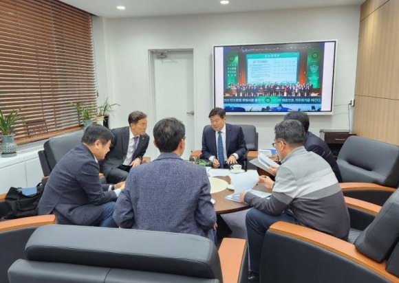 지난 11일 남궁역 의원은 탄소중립 원팀의 실현을 위해 간담회를 개최했다.