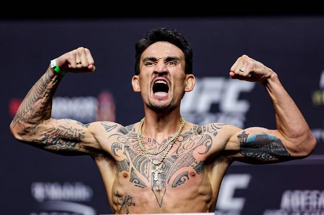 전 UFC 페더급 챔피언 맥스 할로웨이. 사진=AFPBBNews