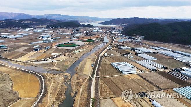 시스템 반도체 국가산단으로 지정된 용인 [연합뉴스. 재판매 및 DB 금지]