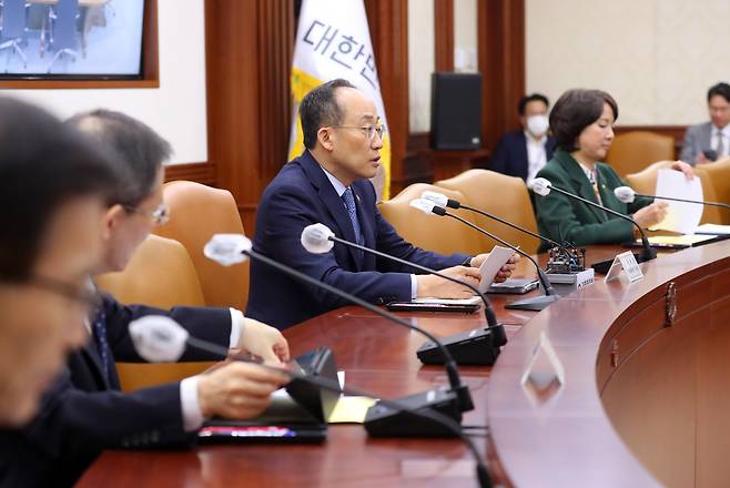 추경호 경제부총리 겸 기획재정부 장관. 뉴시스 제공