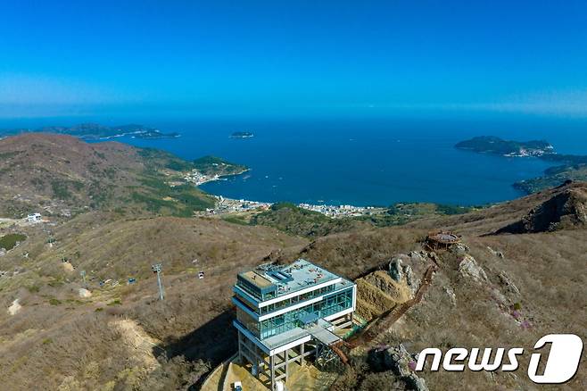 거제 파노라마 케이블카 전경.(거제케이블카 제공)