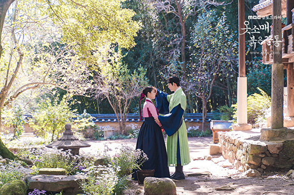 전라남도 보성군 열화정에서 촬영한 드라마 '옷소매붉은끝동'의 한 장면 [사진=전남도]