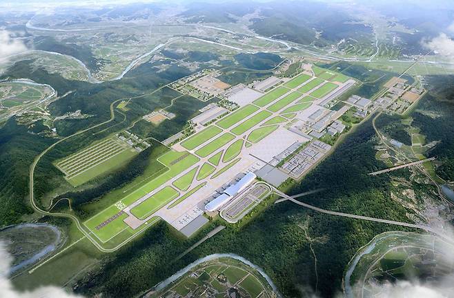 대구경북 신공항 조감도.<자료=대구시>