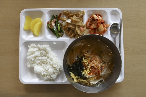 한동대 학생식당 ‘한동 만나’ 메뉴. 100원으로 한끼를 해결할 수 있다. 한동대 제공