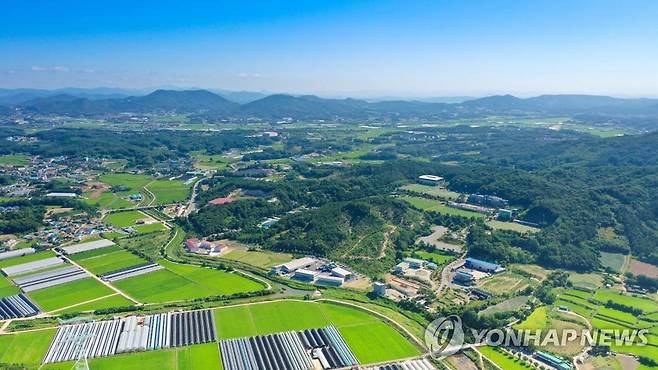 용인 반도체클러스터 조성 예정인 원삼면 일대 [용인시 제공. 재판매 및 DB 금지]