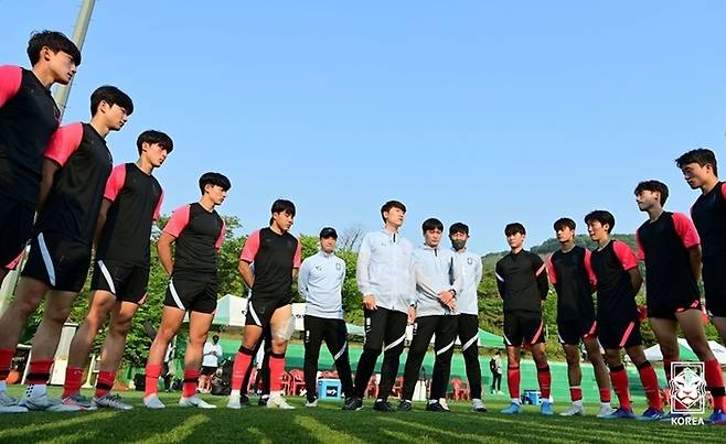 [서울=뉴시스]김은중호 U-20 축구대표팀. (사진=대한축구협회 제공)