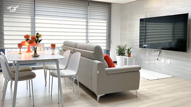 한화 이글스 선수단 새 숙소. 제공 | 한화 이글스