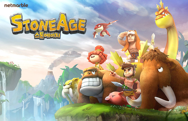 Netmarble's mobile role-playing game, "StoneAge World" (Netmarble)