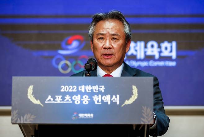 이기흥 대한체육회장(사진 = 뉴시스)