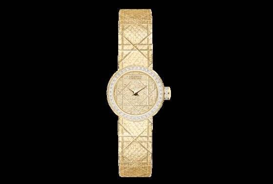 디올 타임피스의 라 디 마이 디올 워치. 프랑스 패션 하우스의 감성과 스위스 정통 워치 제작 방식이 조화를 이룬다. 사진 디올 @DIOR