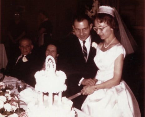 1962년 보겔 부부의 결혼식 사진.