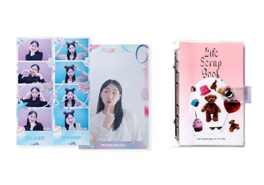 코스모폴리탄 콜라보 프레임 및 굿즈