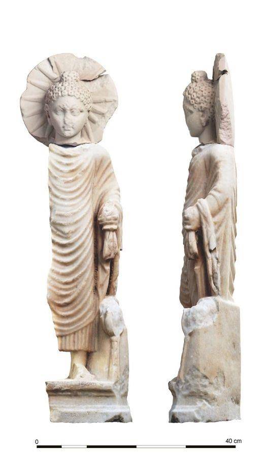 고대 이집트 베레니스 항구도시 유적지에서 발굴된 불상.  [이집트 관광 유물부 제공. 재판매 및 DB 금지]