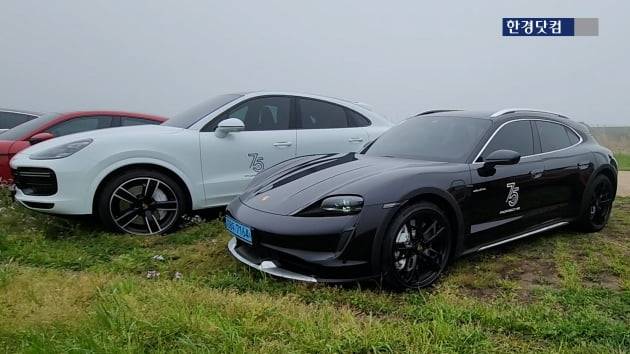 포르쉐 타이칸 터보 크로스 투리스모. 사진=신용현 기자