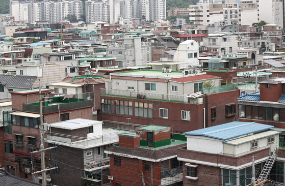 서울의 한 빌라촌 (자료사진=연합뉴스)