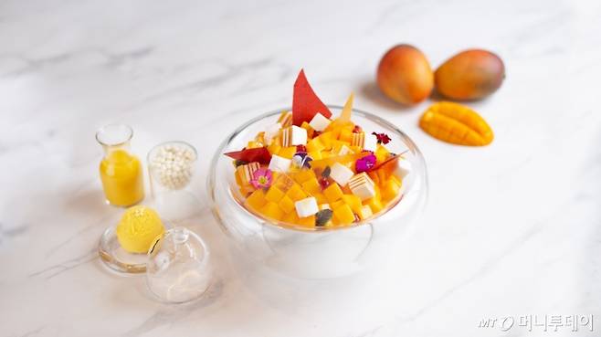 포시즌스 호텔 제주 애플망고 가든빙수/사진제공=포시즌스 호텔 서울