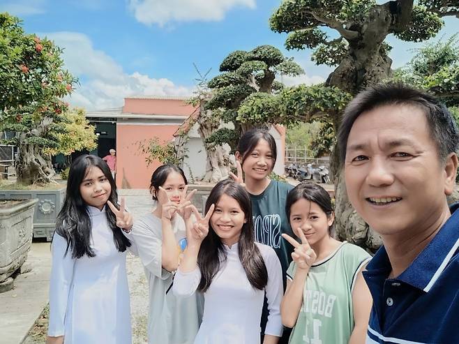 산악지대 아이들의 등교를 위해 무료 기숙사 지은 하이씨. 사진=VN익스프레스