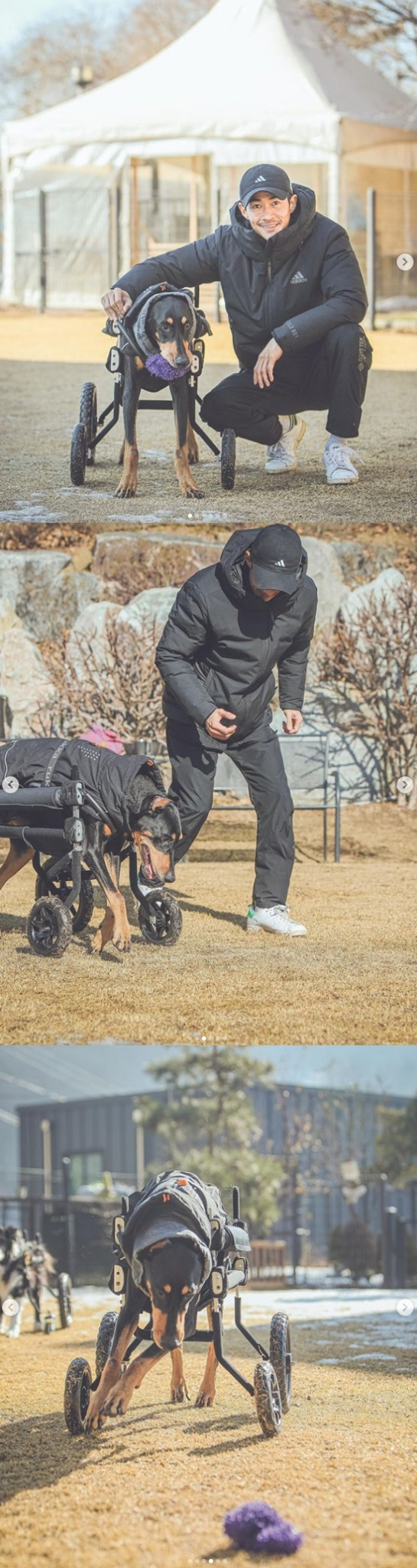 벨의 훈련을 꾸준하게 진행하며 재활하던 배정남