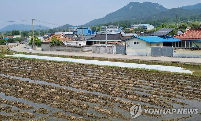 유기농 생태마을로 지정된 곡성 연봉마을 [전남도 제공. 재판매 및 DB 금지]