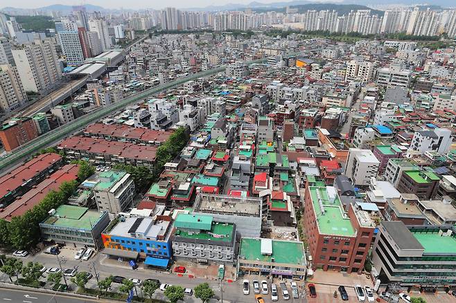 서울의 한 저층 주거지. 기사 내용과 관계없음. /연합뉴스