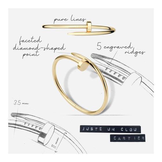 저스트 앵 끌루의 디자인 스케치. 사진 까르띠에