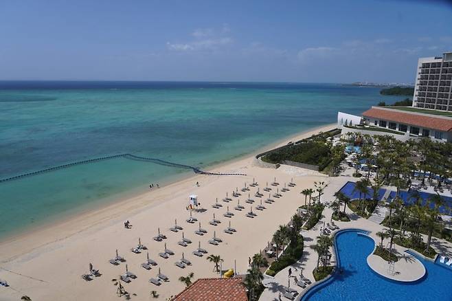 객실 발코니 뷰  / 사진= 강예신 여행+ 기자