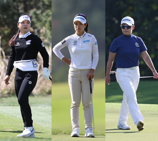 2023년 일본여자프로골프(JLPGA) 투어 메이저 대회인 월드 레이디스 챔피언십 살롱파스컵에 출전하는 이소미, 박민지, 신지애 프로. 사진제공=KLPGA