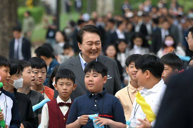 윤석열 대통령의 모습.   대통령실 제공